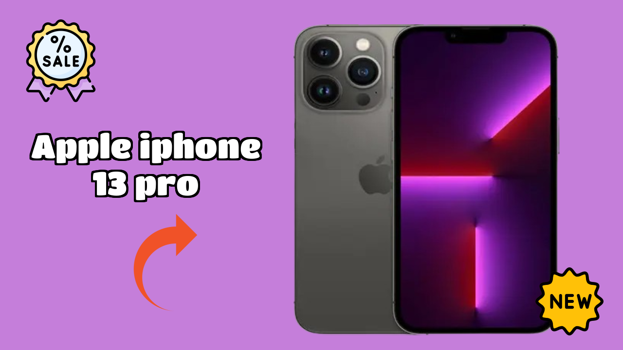 Apple IPhone 13 Pro Display Technology: 6.1 Inches (15.49 Cm) Screen