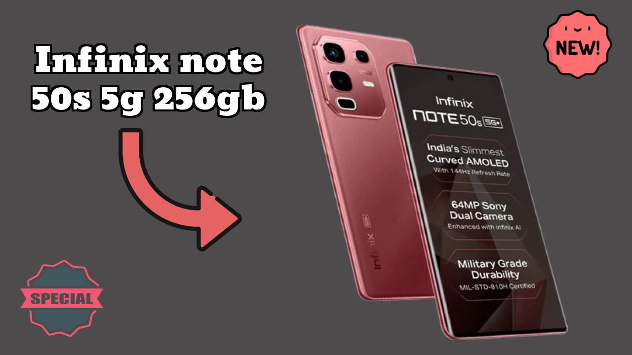 Infinix Note 50s 5G+ 256GB Processor Review: MediaTek Dimensity 7300 Ultimate Speed Test