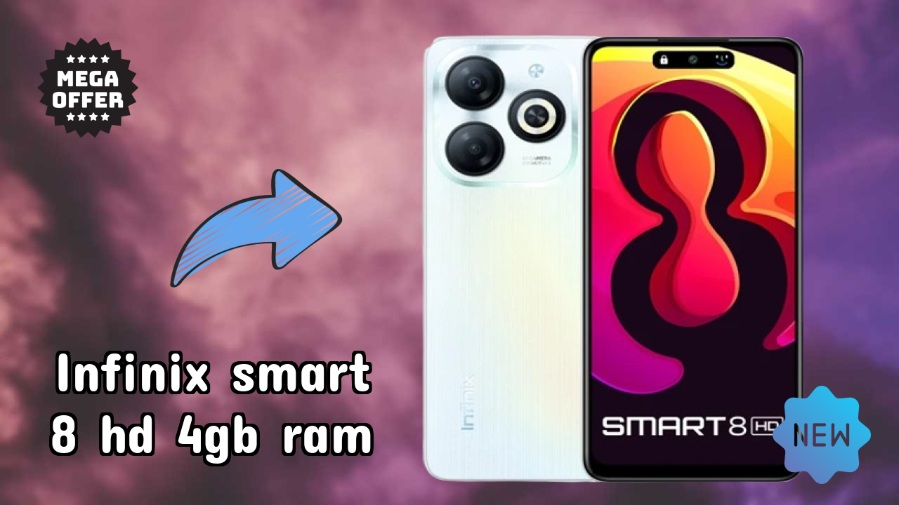 Infinix Smart 8 HD 4GB RAM Price in India: ₹6,999 - Worth the Money?