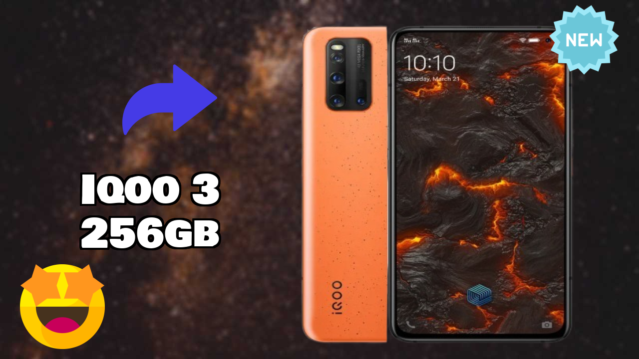 IQOO 3 256GB Display Technology: 6.44 Inches (16.36 Cm) Screen