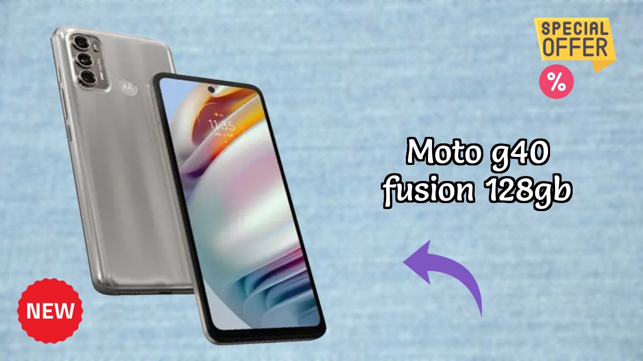 Moto G40 Fusion 128GB Display Analysis: 6.8 Inches (17.27 Cm) Screen