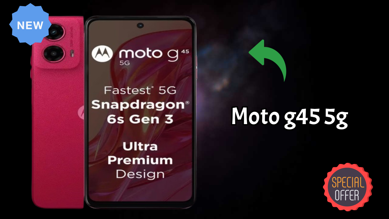 Moto G45 5G Display Size: 6.5 Inches (16.51 Cm) Screen Review