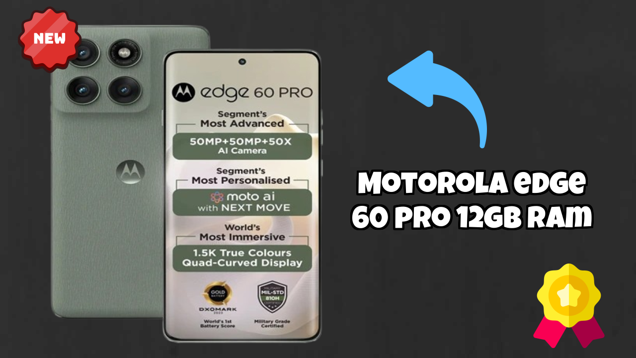 Motorola Edge 60 Pro 12GB RAM Price Drop: Just ₹30,015 Available Now