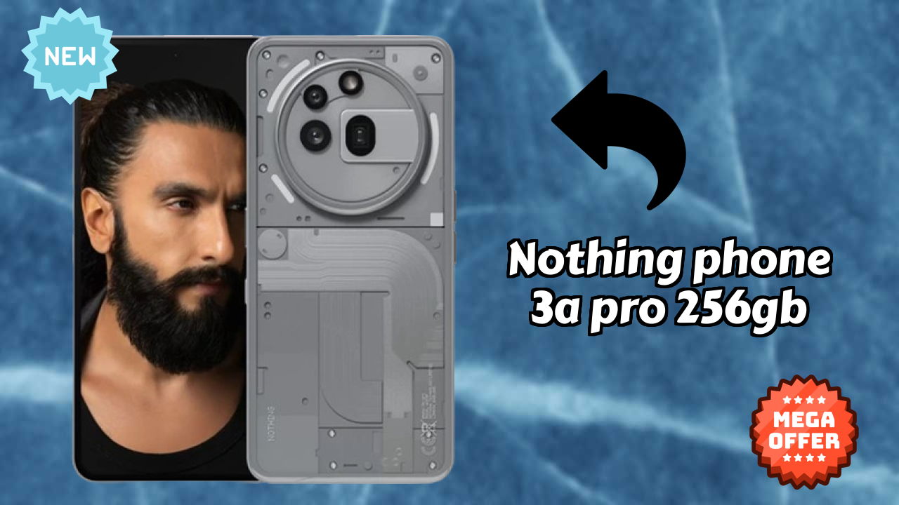 Nothing Phone 3a Pro 256GB Display Size: 6.77 Inches (17.2 Cm) Screen Review