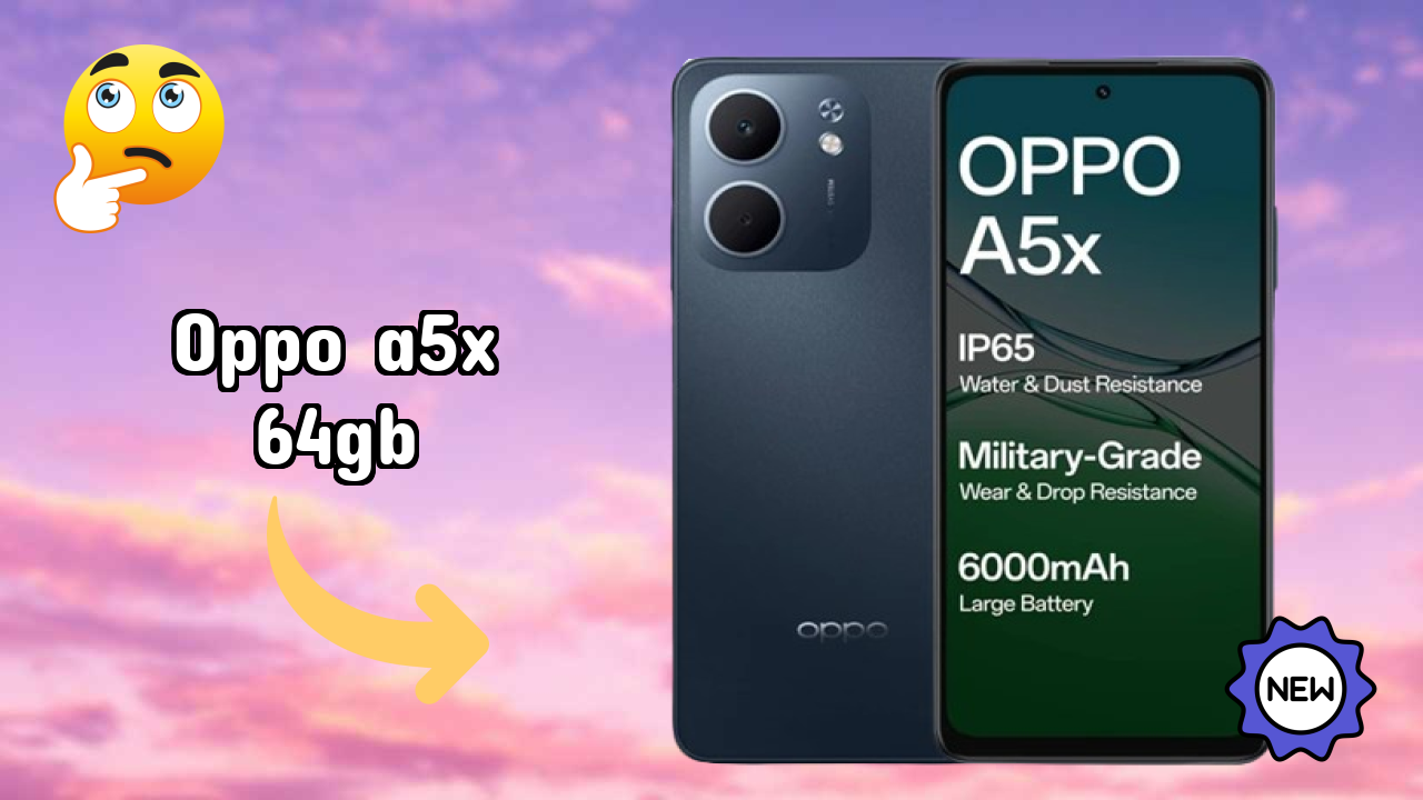 OPPO A5x 64GB Gaming Test: MediaTek Dimensity 6300 FPS Performance