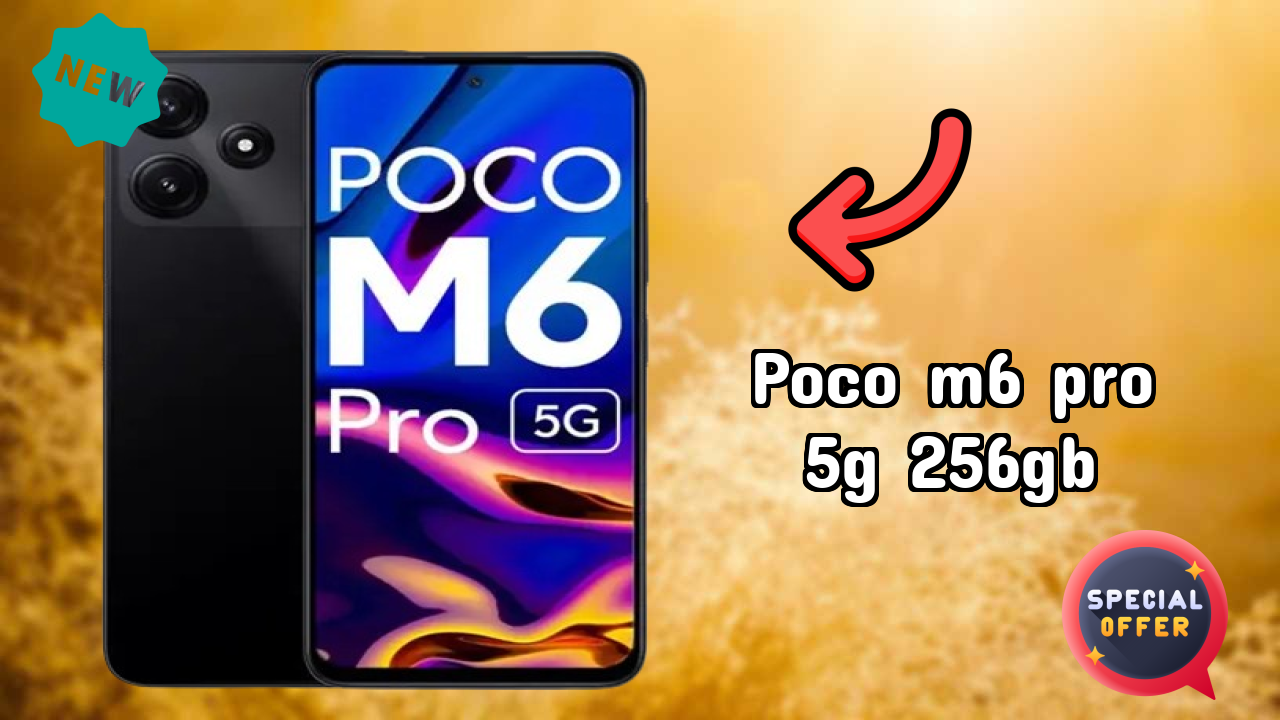 POCO M6 Pro 5G 256GB RAM Performance: 8 GB RAM Gaming Tested