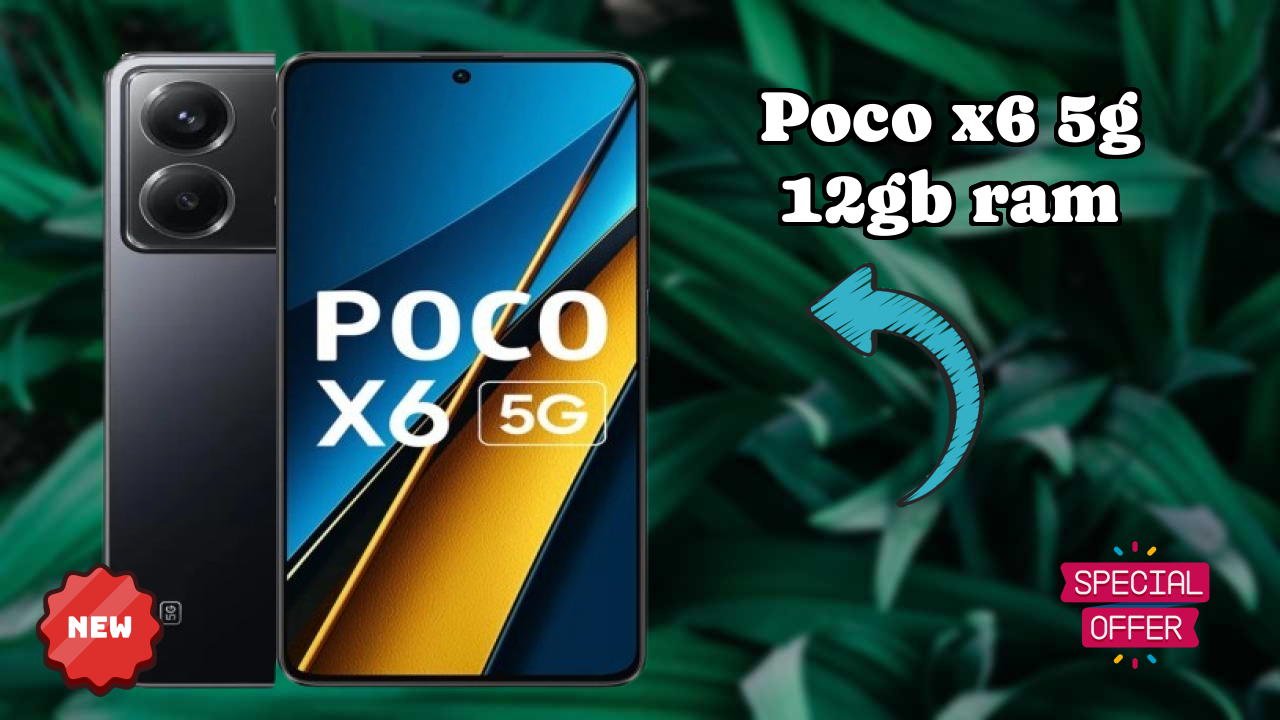 POCO X6 5G 12GB RAM Display Technology: AMOLED Review