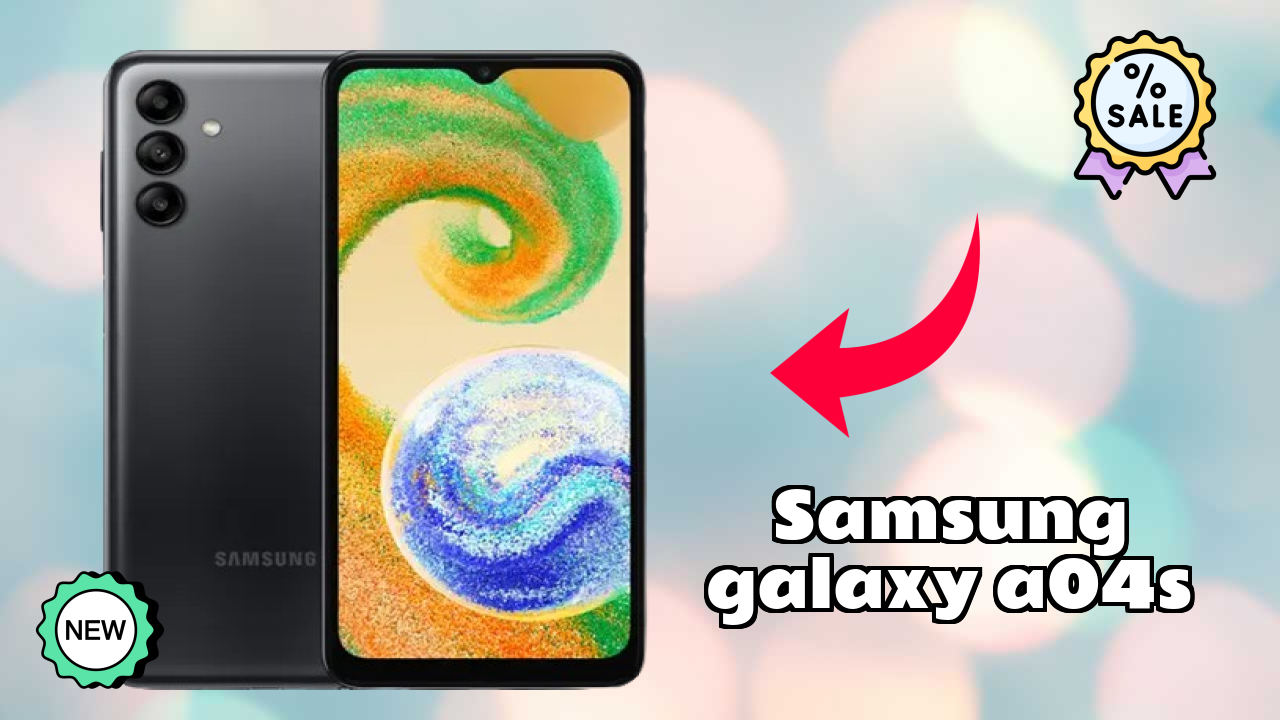 Samsung Galaxy A04s at ₹15,999 - Complete Specifications List