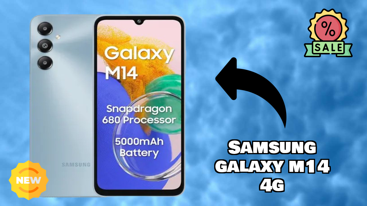 Samsung Galaxy M14 4G Battery Life: 5000 MAh Charging Speed