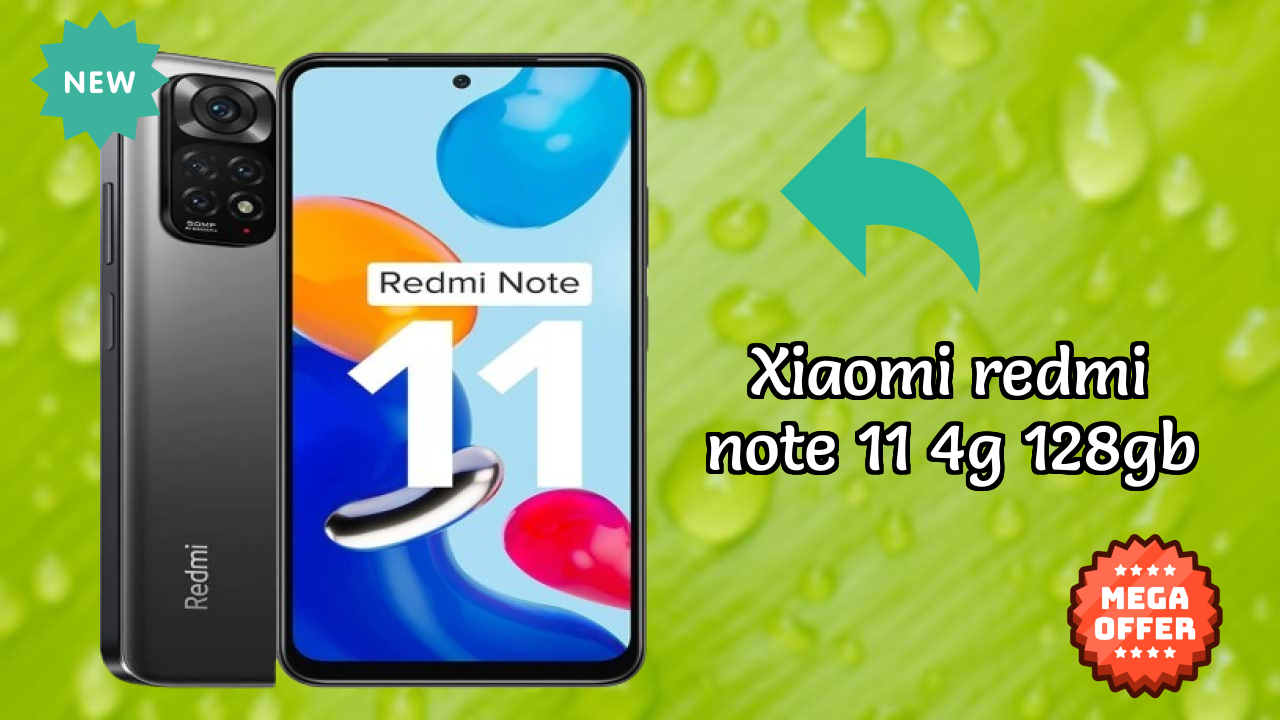 Xiaomi Xiaomi Redmi Note 11 4G 128GB - Best Camera Phone Under ₹10,990